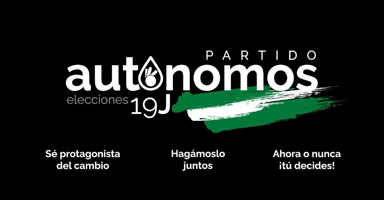 Elecciones Andalucía 19J PARTIDO AUTÓNOMOS