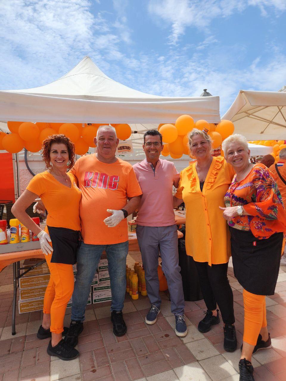 Apoyo a la comunidad holandesa en el Día del Rey de Holanda