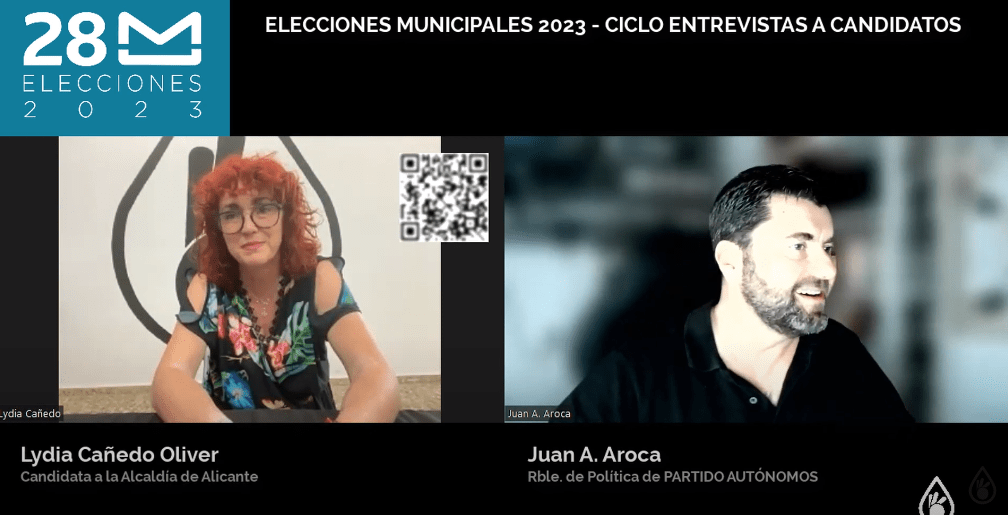 Entrevista a Lydia Cañedo candidata a la alcaldía de Alicante