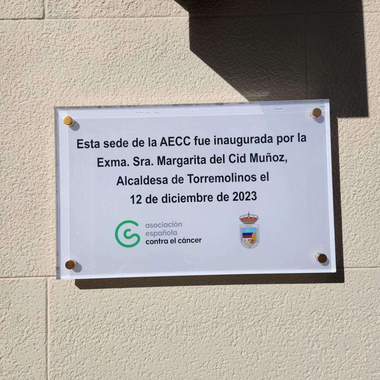 Inauguración de la sede de Torremolinos de la AECC